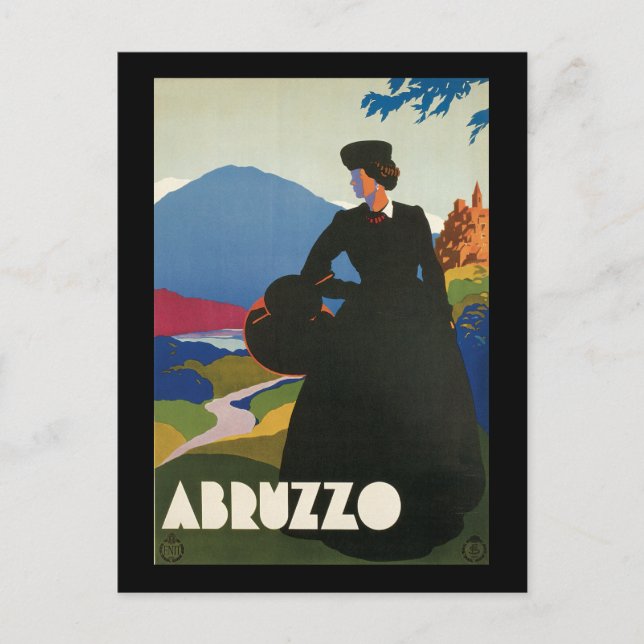 Ferrari Abruzzo Italy Postcard (Front)