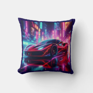 ferrari neon cushion