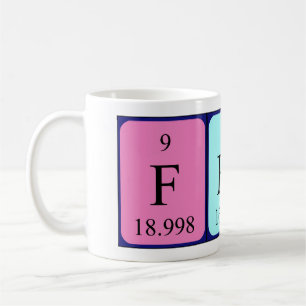 Ferre periodic table name mug