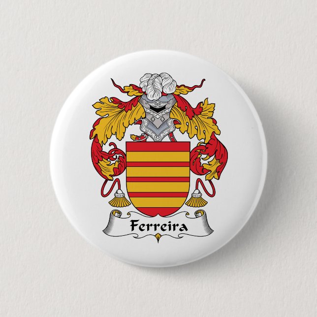 Ferreira Family Crest 6 Cm Round Badge (Front)