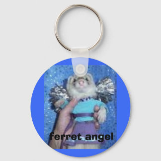 ferret angel key ring
