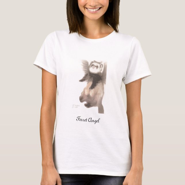 Ferret Angel T-Shirt (Front)