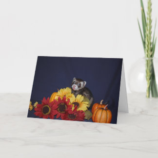 Ferret Birthday Card