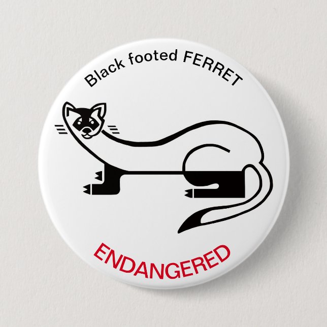 Ferret - button (Front)