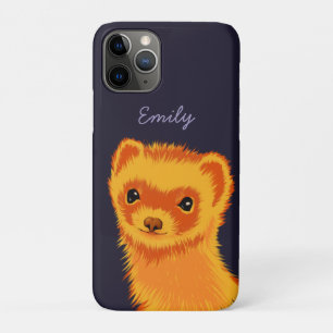 Ferret Cute Pet Lover Name Case-Mate iPhone Case