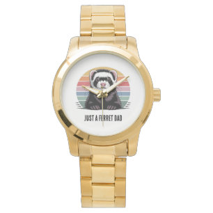 Ferret dad t-shirt watch