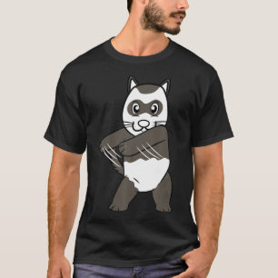 Ferret Floss Dance Flossing Funny Pet T-Shirt