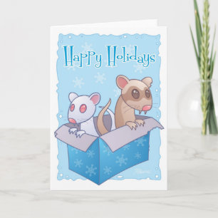 Ferret Holiday Card