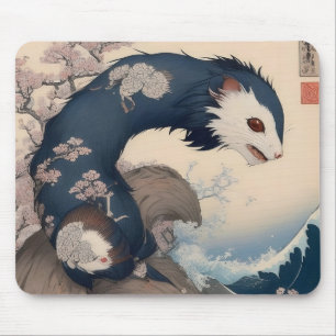 Ferret - Japan Mouse Pad