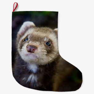 Ferret Large Christmas Stocking