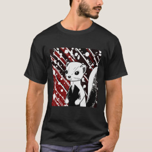 Ferret Mum Dad Mustela Nigripes T-Shirt