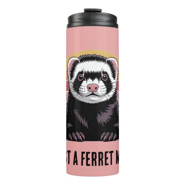Ferret mum thermal tumbler (Front)