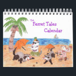 Ferret Tales Calendar: Illustrated Cartoon Ferrets Calendar<br><div class="desc">The Ferret Tales Collection Calendar!  Enjoy illustrated cartoon ferrets throughout the year,  all pictures from the various children's books in The Ferret Tales Collection series by Sarah & Hannah Keyes.  To find the children's books,  please visit: www.hannahkeyes.com/books  

All pictures are copyrighted by Sarah & Hannah Keyes,  all rights reserved.</div>