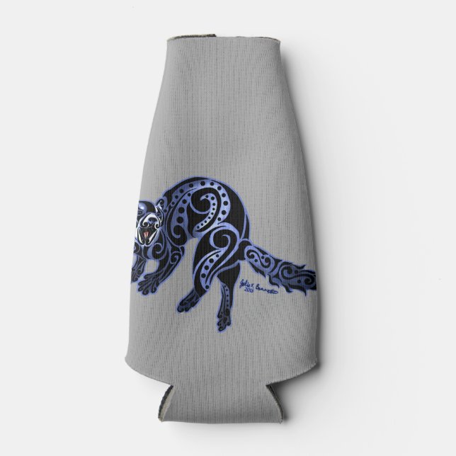 Ferret Trybe: War Dance! Bottle Cooler (Front)