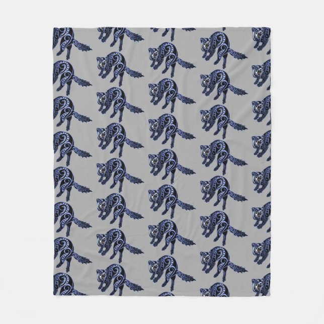 Ferret Trybe: War Dance! Fleece Blanket (Front)