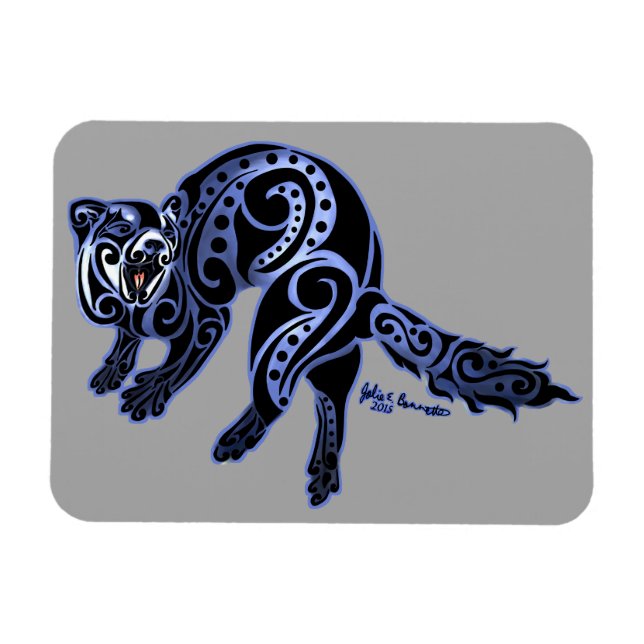 Ferret Trybe: War Dance! Magnet (Horizontal)