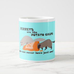 Ferrets are like Potato Chips Mug