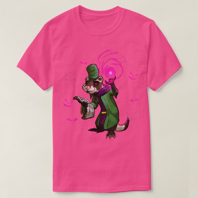 Ferrets Witch, Halloween for boy girl kid 3340334  T-Shirt (Design Front)