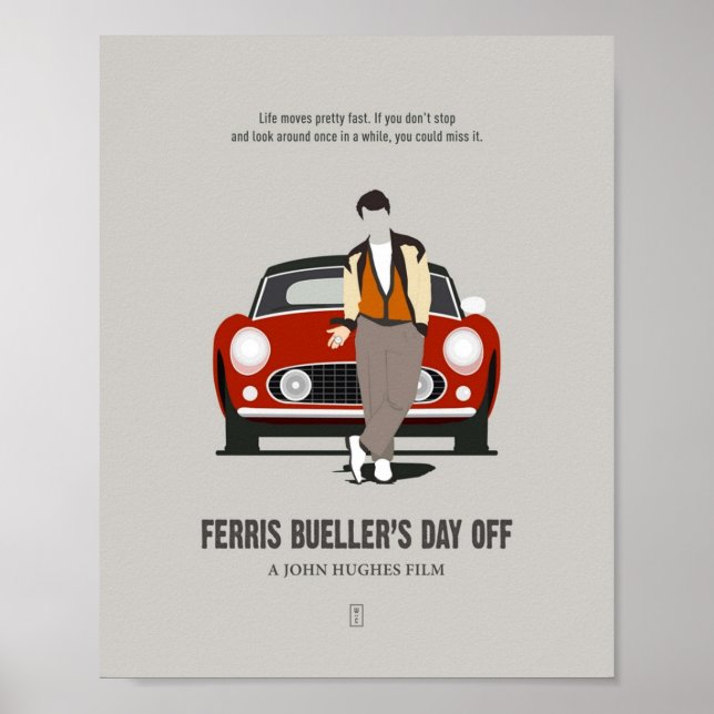Ferris Buellers Day Off Poster (Front)