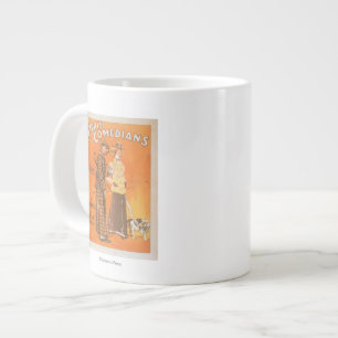 Ferris Comedians "Pacemakers at Popular Prices" Large Coffee Mug