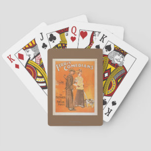 Ferris Comedians "Pacemakers at Popular Prices" Playing Cards