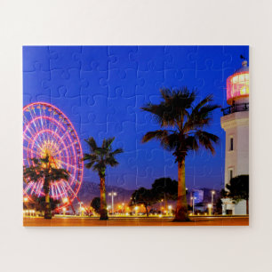 Ferris wheel and lighthouse jigsaw puzzle