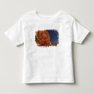 Ferris wheel at dusk at the Northwest Montana Toddler T-Shirt