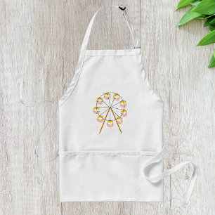 Ferris Wheel Butt Pun Carnival Ride Standard Apron