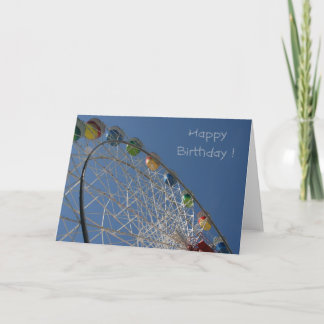 ferris wheel card