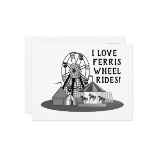 Ferris Wheel Day Postcard