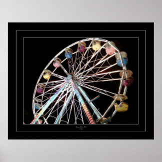 Ferris Wheel Fun Poster