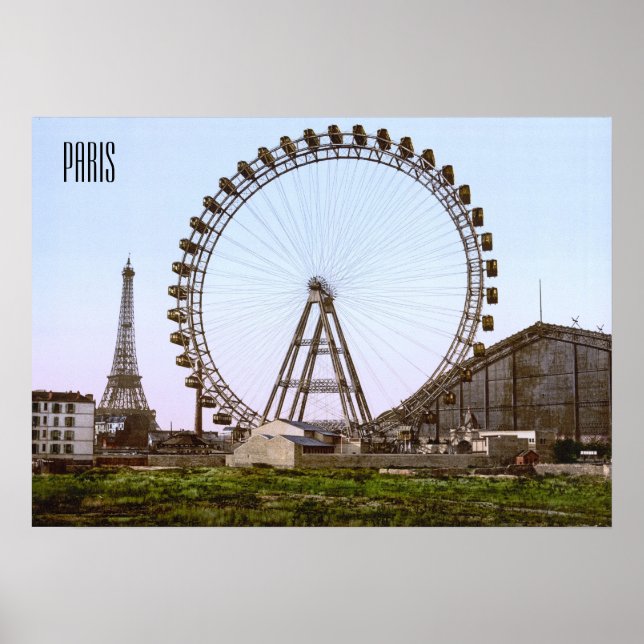 Ferris Wheel in Paris (1900) Poster (Front)