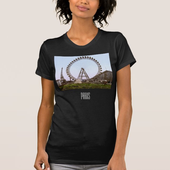 Ferris Wheel in Paris (1900) T-Shirt (Front)