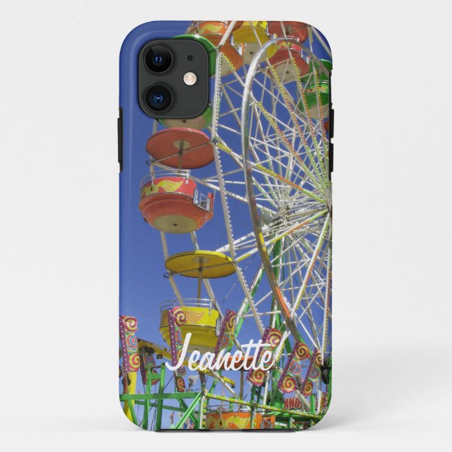 Ferris Wheel, Name,  Case-Mate iPhone Case (Back)
