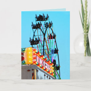 Ferris Wheel Note Card
