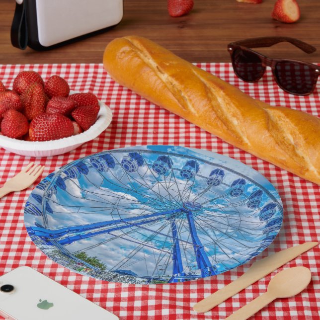 Ferris Wheel  Paper Plate (Picnic)
