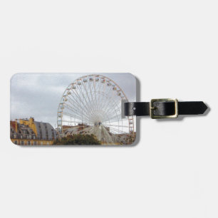 Ferris Wheel - Paris, France Luggage Tag