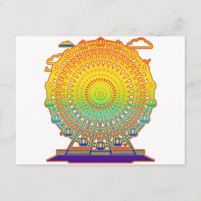 Ferris_Wheel Postcard (Front)