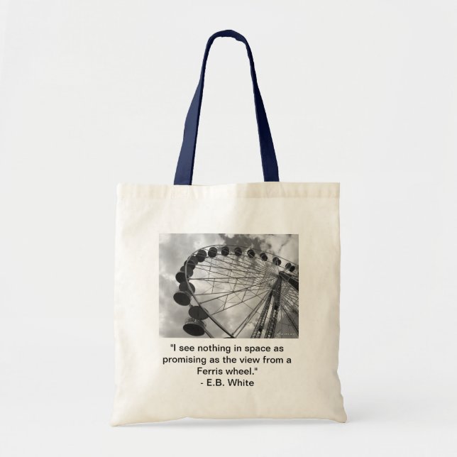 Ferris wheel tote bag (Front)