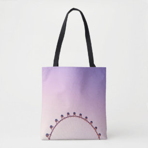Ferris wheel tote bag