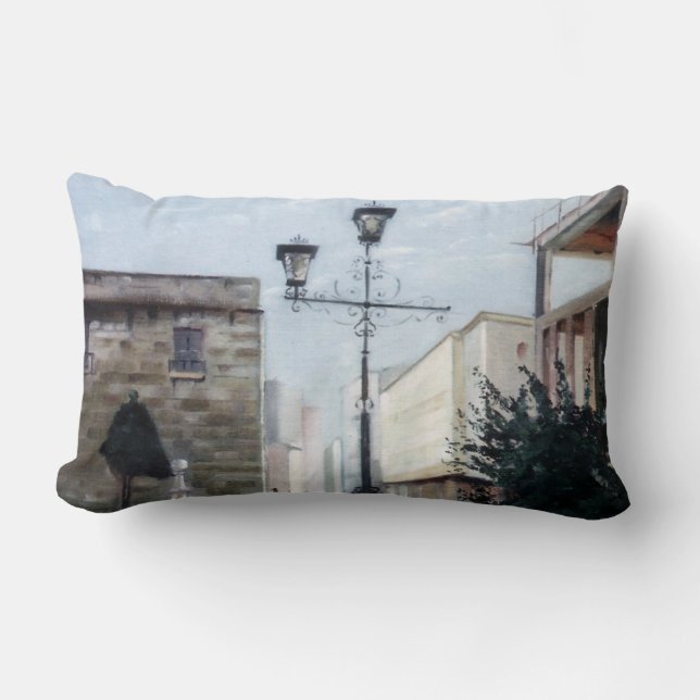 Ferrol Corner (A Coruña) Lumbar Cushion (Front)