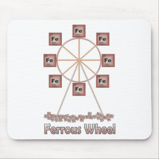 Ferrous Wheel Iron Chemistry Item Mouse Pad