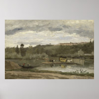Ferry at Varenne-Saint-Hilaire, 1864