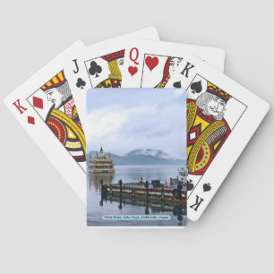 Ferry Boat, Lake Toya, Hokkaido, Japan Playing Cards