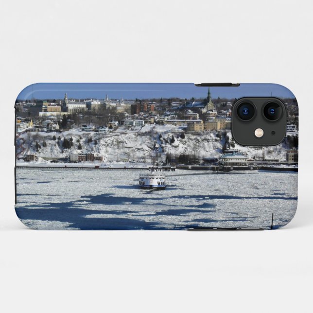 Ferry on the Saint Lawrence River, Quebec Case-Mate iPhone Case (Back (Horizontal))