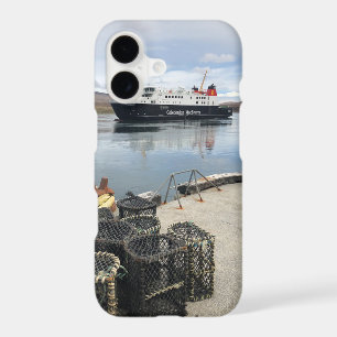 Ferry Sailing to Islay in Scotland iPhone Case