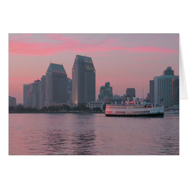 Ferry @ San Diego Sunset (Front Horizontal)