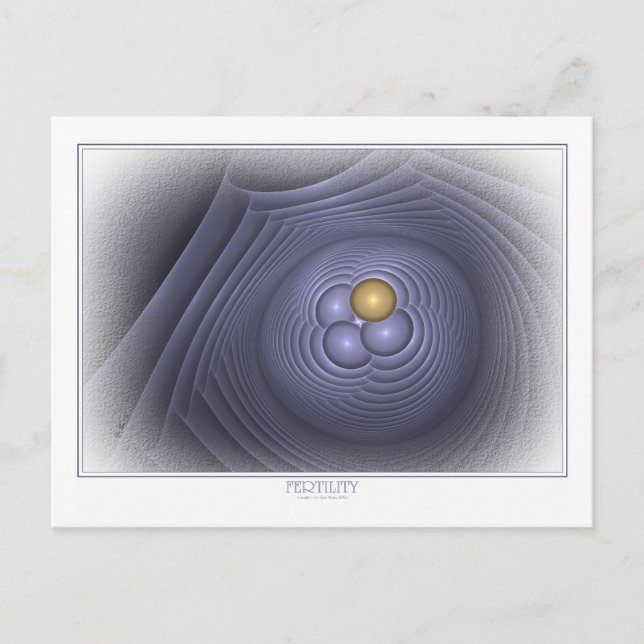 Fertility Postcard on White (Front)