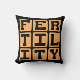 Fertility, Pregnancy Announcement Cushion