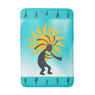 Fertility Sun Kokopelli Southwest Bath Mat